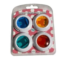4 Pack Colored Close-Up Lens Filters For Fujifilm Instax Camera 7S 8 8+ 9